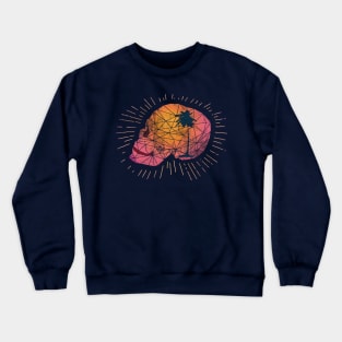 Shining Summer Diamond Skull Crewneck Sweatshirt